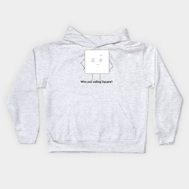 It’s Hip to Be Square Kids Hoodie by TimelessJourney